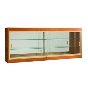 Standard Wall Mounted Display Case - Side View