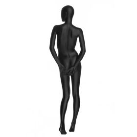 Mannequin Female - Satin Black Finish - 2