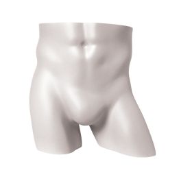 Male Mannequin Butt Form - White