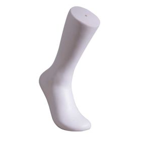 Mannequin Foot Sock Display - White