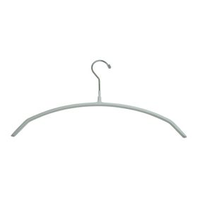 Non-Slip Metal Hanger - 16" White