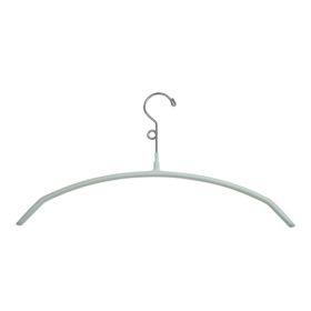 Non-Slip Metal Hanger - 16" White With Loop