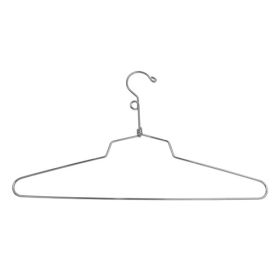 16" Steel Blouse & Dress Hanger With Loop Hook