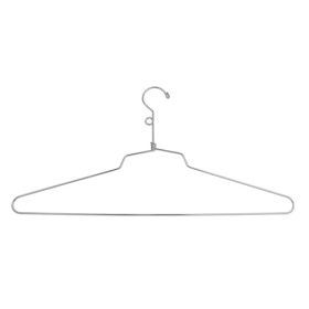 18" Steel Blouse & Dress Hanger With Loop Hook