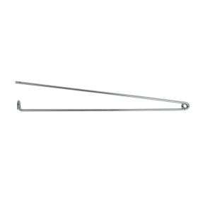 14" Spring Locking "Diaper Pin" For Looped Hangers - Opened