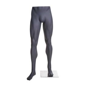 Male Pants Mannequin - Matte Grey