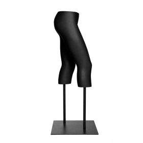 Trouser Mannequin - Female - Matte Black - Side View