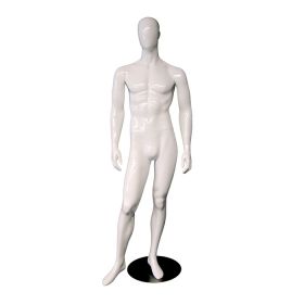 Male Mannequin, Abstract, Egg head - Muscular Build Subastral