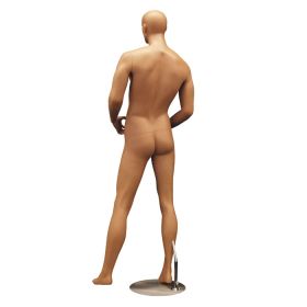 Realistic Male Mannequin - Rear View