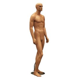 Realistic Male Mannequin, Fleshtone, Side View