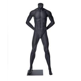 Male Sports Mannequin - Standing With Hands Behind Back