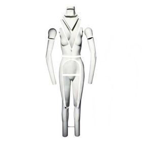 Female Invisible Ghost Mannequin - 12 Piece - Shown With Removable Parts