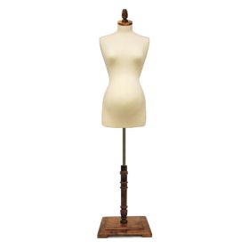 Pregnant Mannequin Form with Antique Style Base