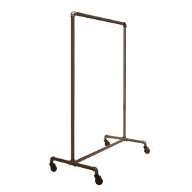 Iron Pipe Clothes Rack - Grey Finish