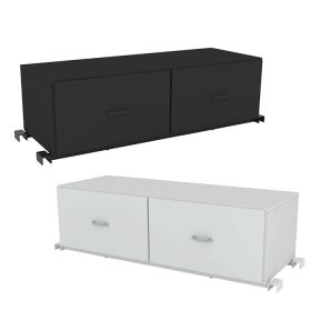 Pipeline Base Storage Cabinet, Available in black or white.