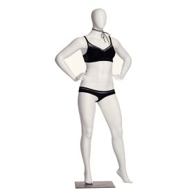 Mannequin Plus Size PSM27 - Front View With Clothing