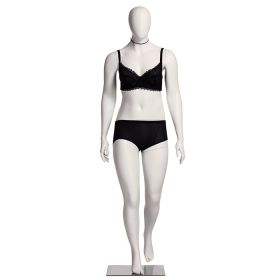 Mannequin Plus Size PSM29 - Front View With Clothing