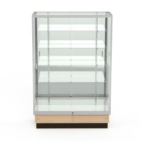 Trophy Display Case with Storage Cabin