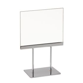 Acrylic Sign Holder with Base, 5 1/2H" x 7"W 