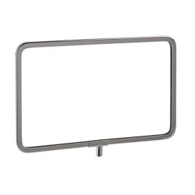 Metal Sign Frame Holder, 7"H x 11"W with 3/8" Thread