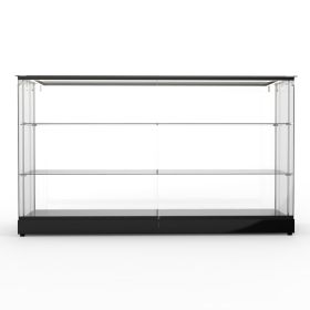 Frameless Glass Display Case - 6ft (Front view)