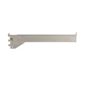 12 Inch Straight Arm Faceout for Slotted Standard - Chrome Finish