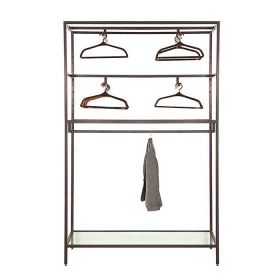 Display With 3 Hang Bars And Shelf - Willow Collection 