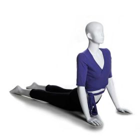 Female Yoga Mannequin - Cobra Pose - Shown With Clothing