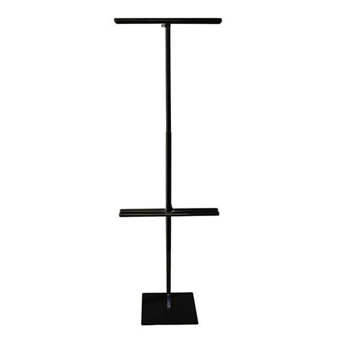 Poster Frame Stand, Two Tier, Matte Black, 22 x 28 Subastral