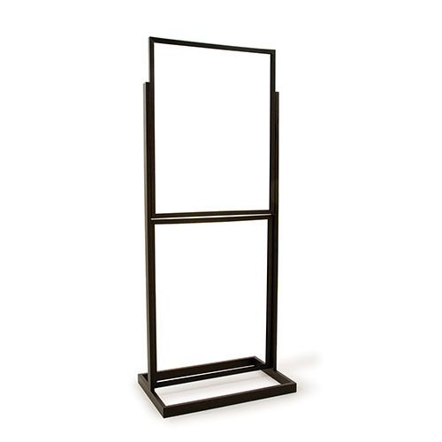 Value Line 22x28 Classic Poster Holder Floor Stand with Double Pole –  Displays4Sale