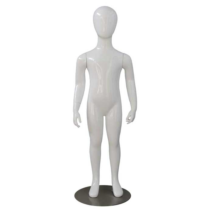 High Quality Fiberglass Child Mannequin Standing Realistic Boy