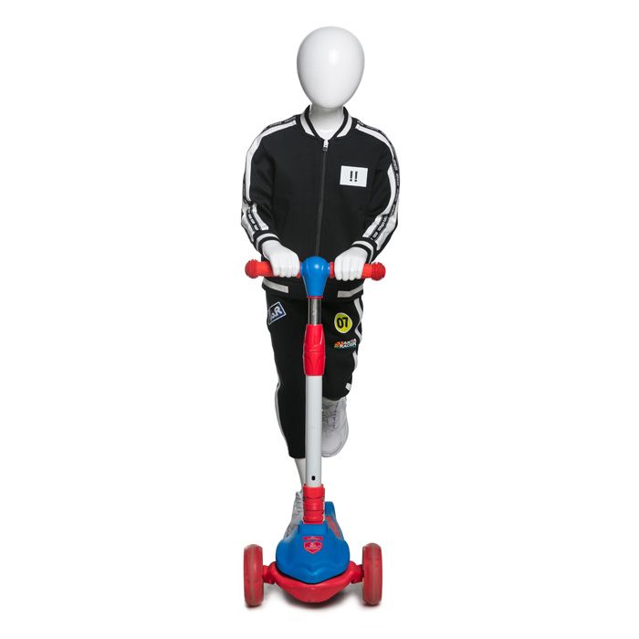 Kids Mannequin - Riding Scooter Pose