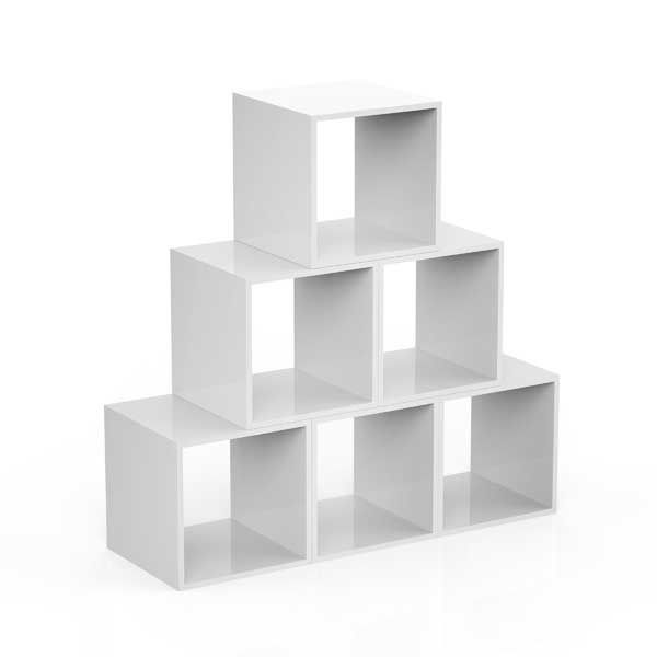 Stacking Display Cubes for Retail Merchandising Subastral