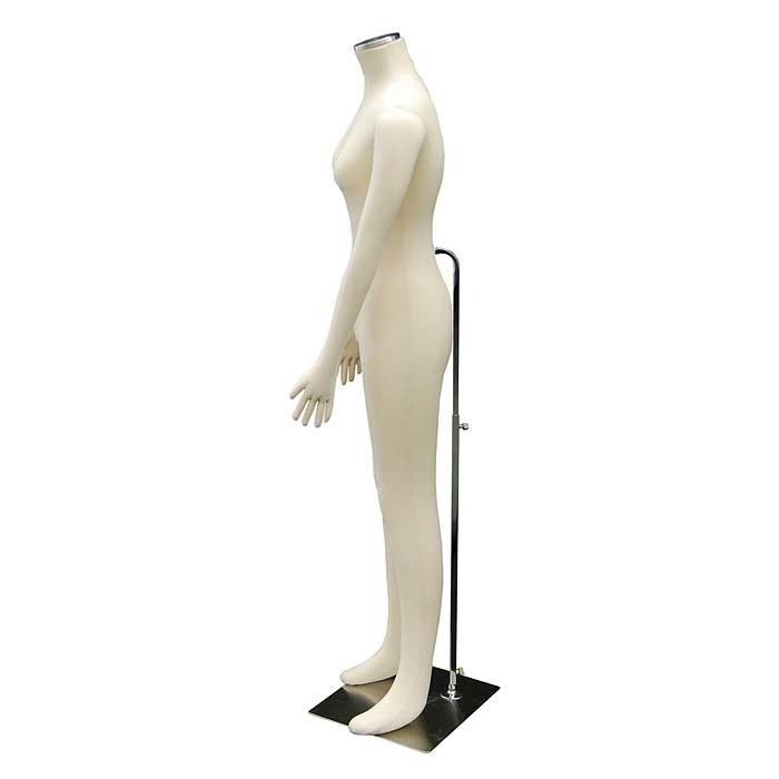 Countertop Dress Mannequin Detachable Arm Dress Mannequin with Stand  Adjustable Height Female Mannequin Body Jewelry Clothing Display Display