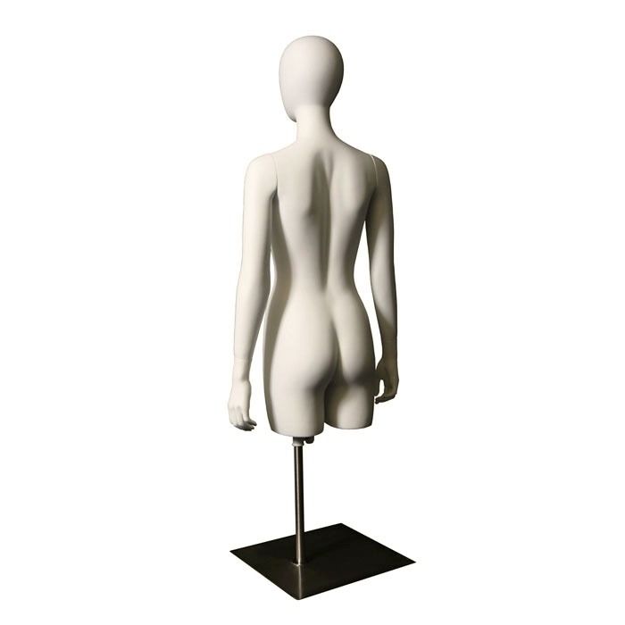 Countertop Dress Mannequin Detachable Arm Dress Mannequin with Stand  Adjustable Height Female Mannequin Body Jewelry Clothing Display Display