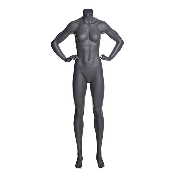 Female Mannequin Dressed in Sport Athletics Clothes Stock Image