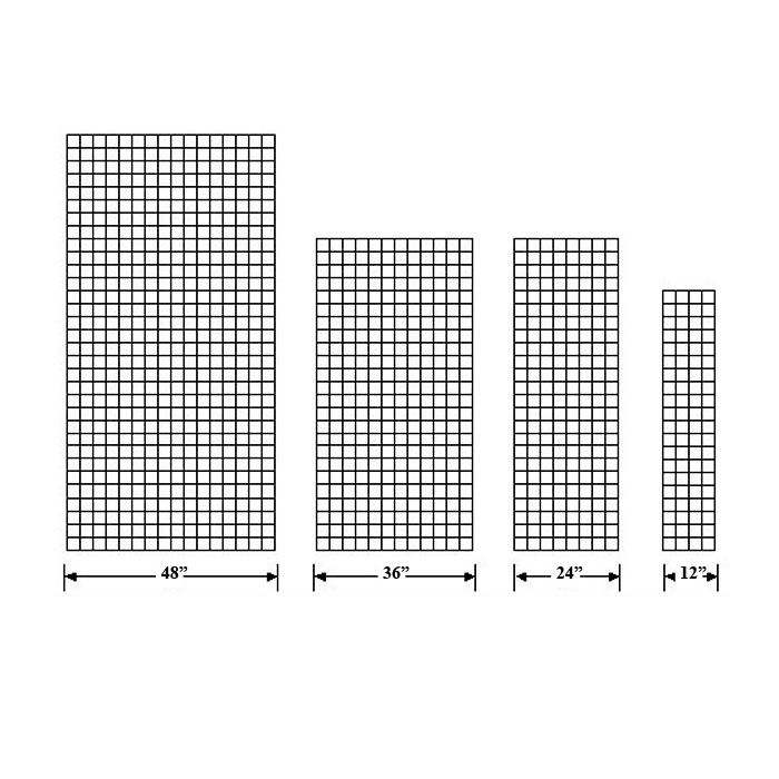 Chrome Gridwall Panels for Retail Store Display Subastral Inc Subastral