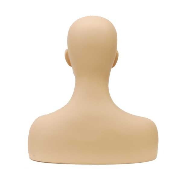 Male Mannequin Head with Shoulders
