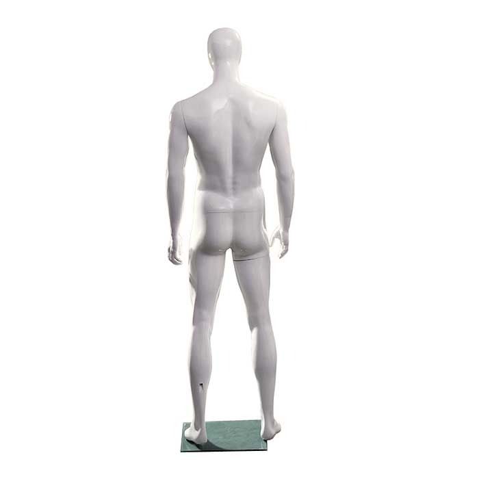 Male Mannequin, Abstract, Egg head - Muscular Build Subastral