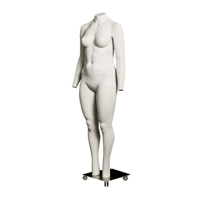 Only Hangers Plus Size Female Mannequin White 
