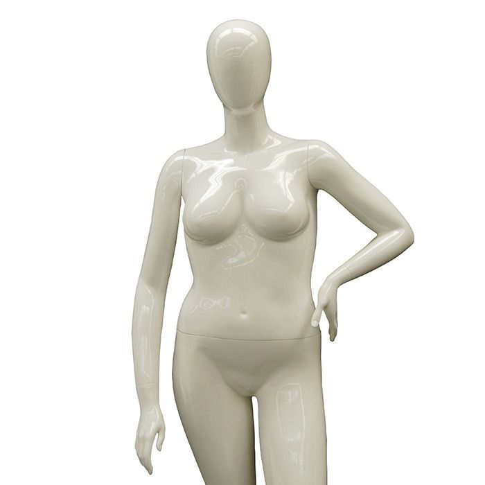 Plus-Size African American Full-Body Mannequin