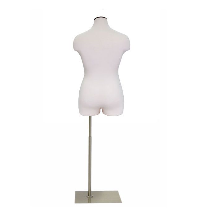 Ladies Plus Size Hanging Torso Form (White)