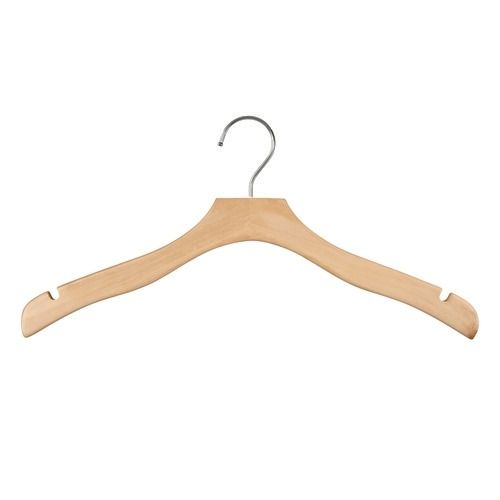 Extra Thick Shirt Hanger - Light Wood
