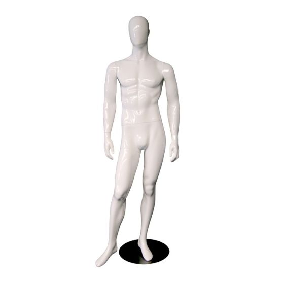 Male Mannequin with Ears - Right Leg Forward Pose