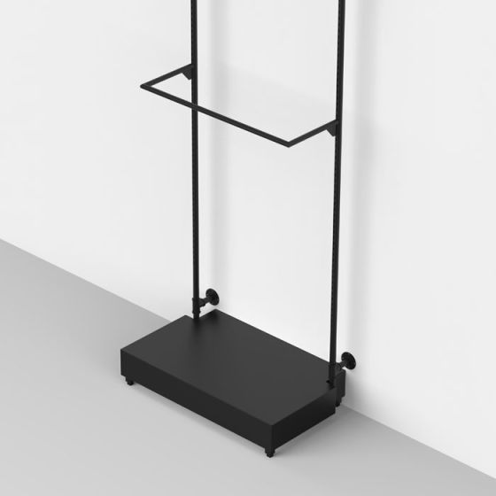 Pipe Rack Wall Mounted with Face-outs and