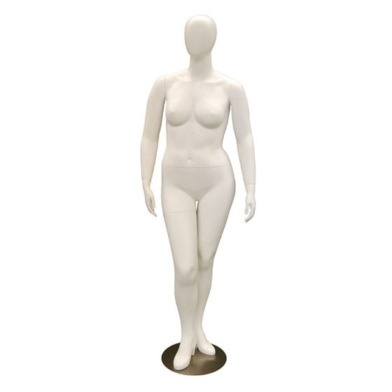 Female Plus Size Mannequin - PSM03 - Matte Finish